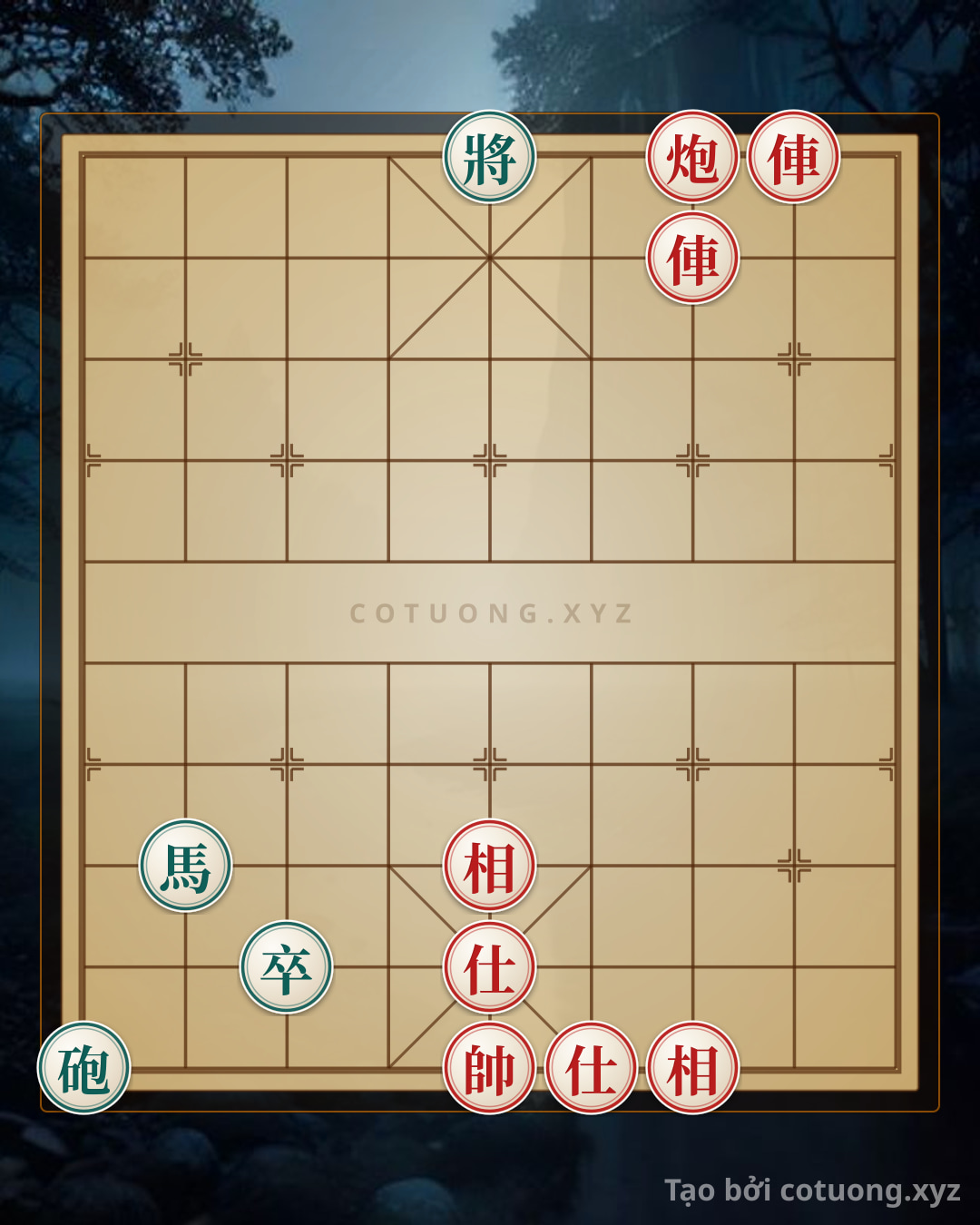 Challenge: Xiangqi (Chinese Chess) - Mastering the 'Red Cannon Exposed on Row 10' Endgame - Can you solve it?