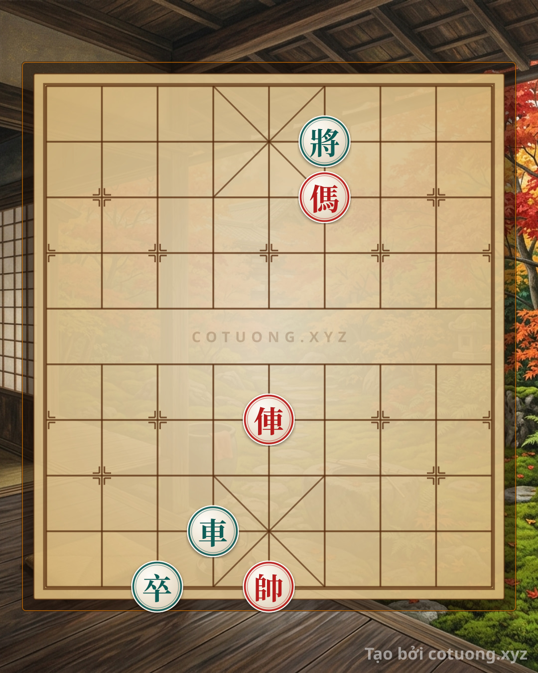 Challenge: 'Red Horse Jumps into the Pit' - A Red General's Visual Deception, Black Must 'Cut the Root' Right Now! - Can you solve it?
