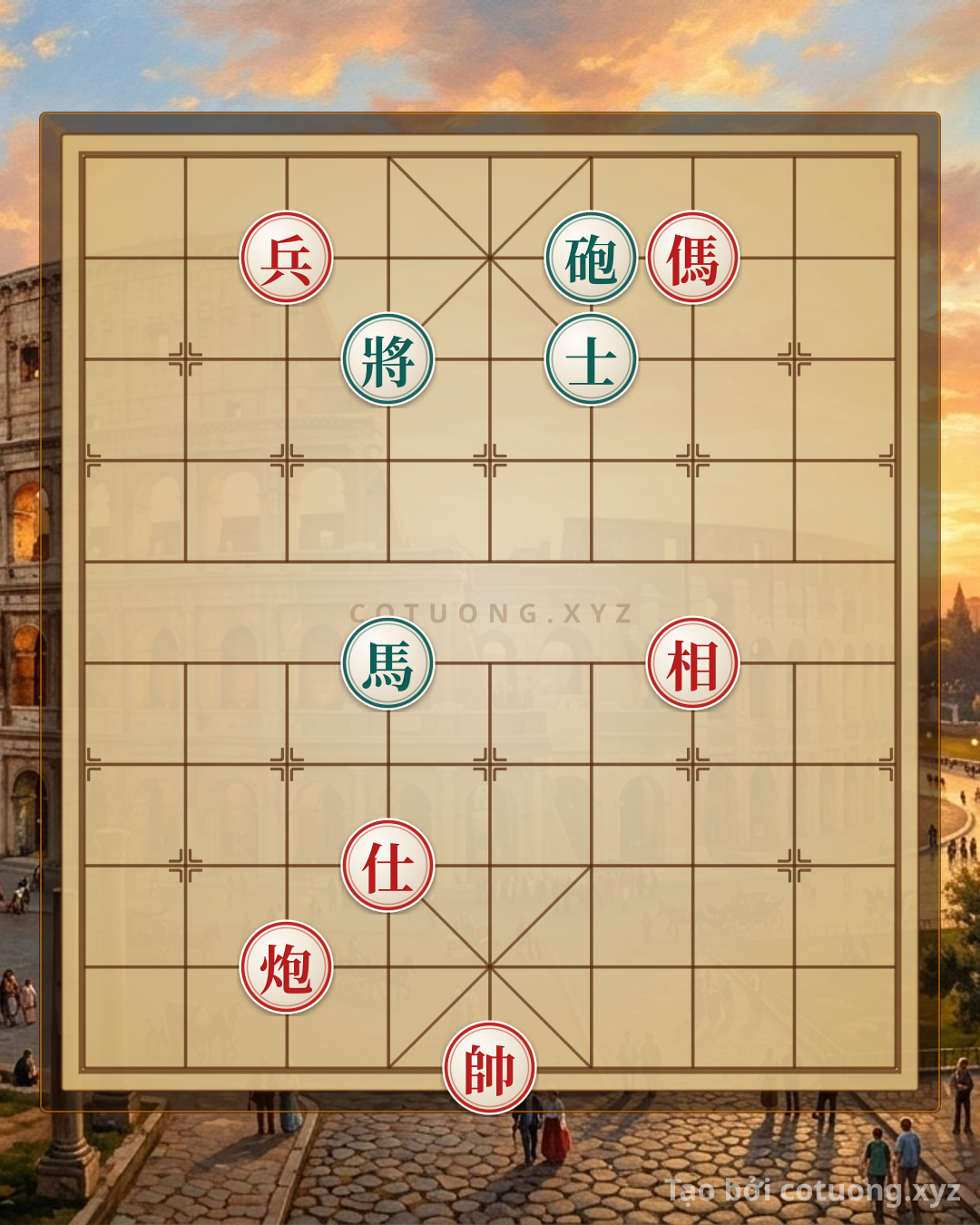 Challenge: Core Knowledge: Analyzing the Opening Xiangqi Position with Red Holding the Elephant - Can you solve it?