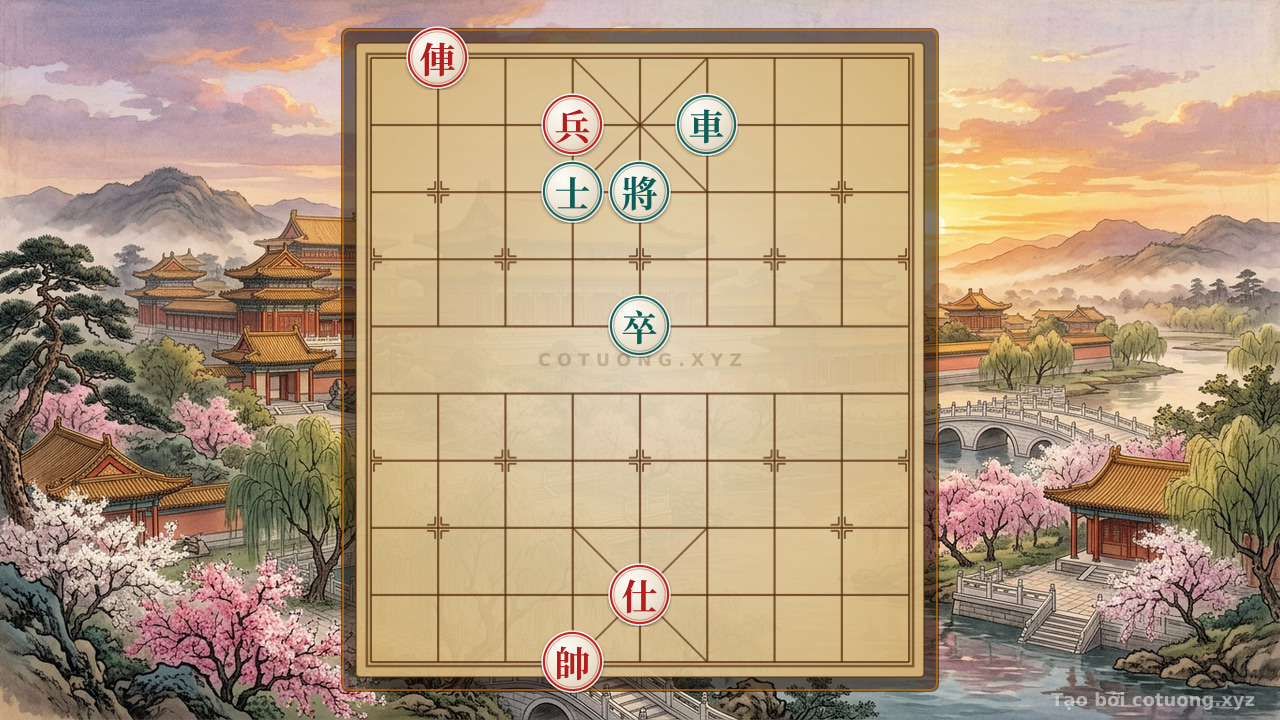 Thế cờ: Xiangqi: The Black Chariot at File 6 Rank 9 - Attacking Tips for Beginners — Cờ Tướng Online