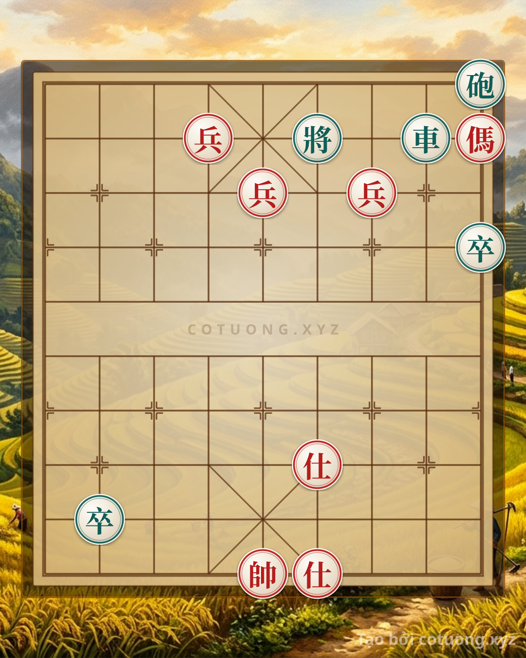 Challenge: 'Cannon Lure 9' - A Heartbreaking Chess Game: When Red Uses 'Horse Legs' to Harass the Black General in a Deadly Battle - Can you solve it?