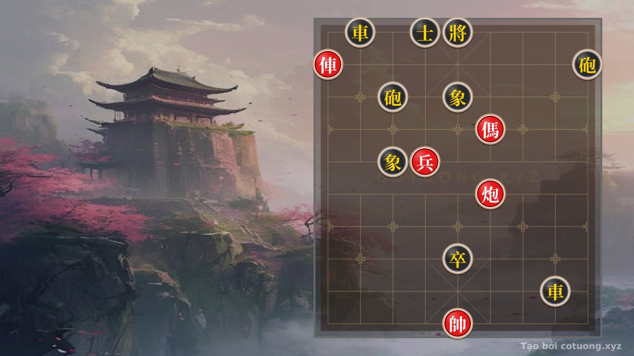 Thế cờ: Xiangqi: Red Strategy - Chariot Rush, Cannon Break — Cờ Tướng Online