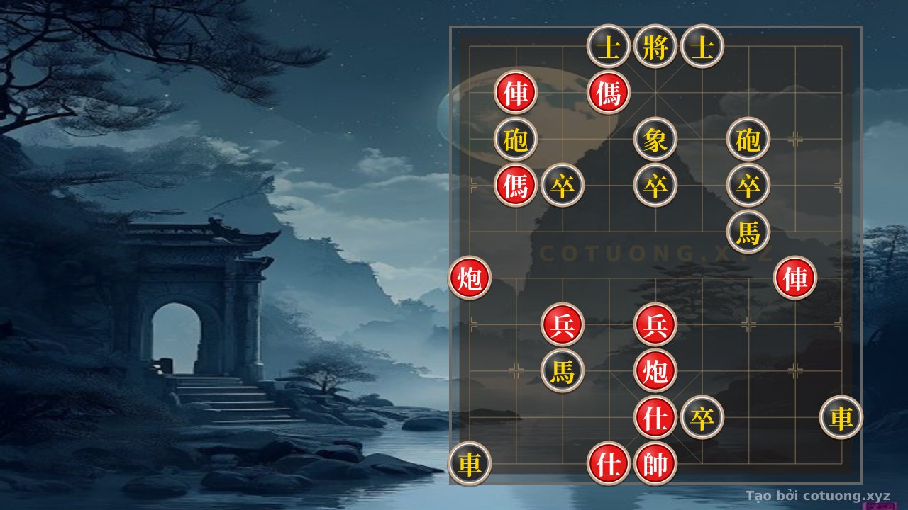 Thế cờ: Mastering the Counterattack: How Red Can Reverse the Flow in a Tense Xiangqi Position — Cờ Tướng Online