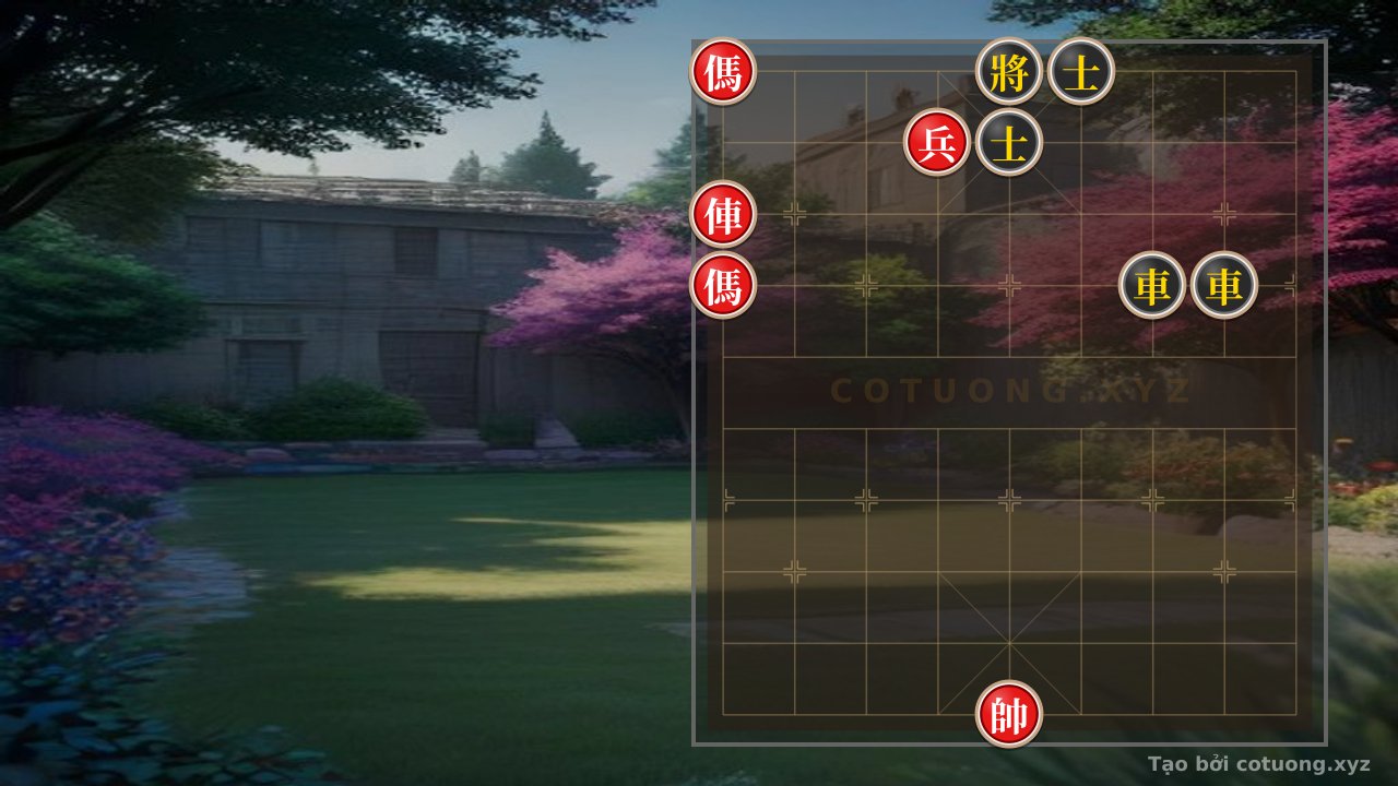 Thế cờ: Double Horse Split: The Unexpected Counterattack of Red Against Black's Solid Defensive Setup — Cờ Tướng Online