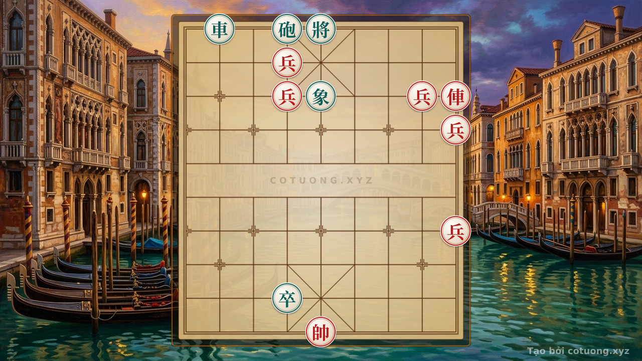Thế cờ: The Secret of Xiangqi: The Red Rook and Pawn Coordination Move and How to Counter It — Cờ Tướng Online