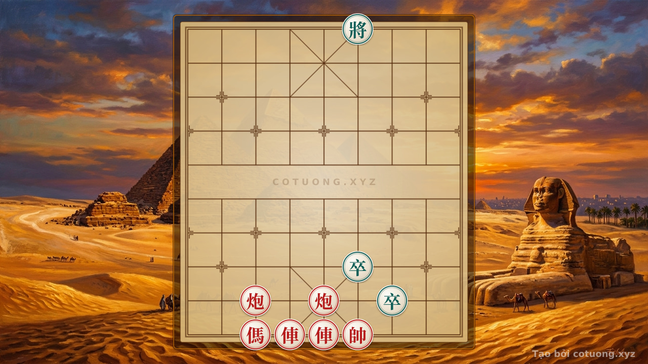 Thế cờ: Seizing Victory in the 'Black General Exposed' Formation - The Red Cannon's Strategy — Cờ Tướng Online