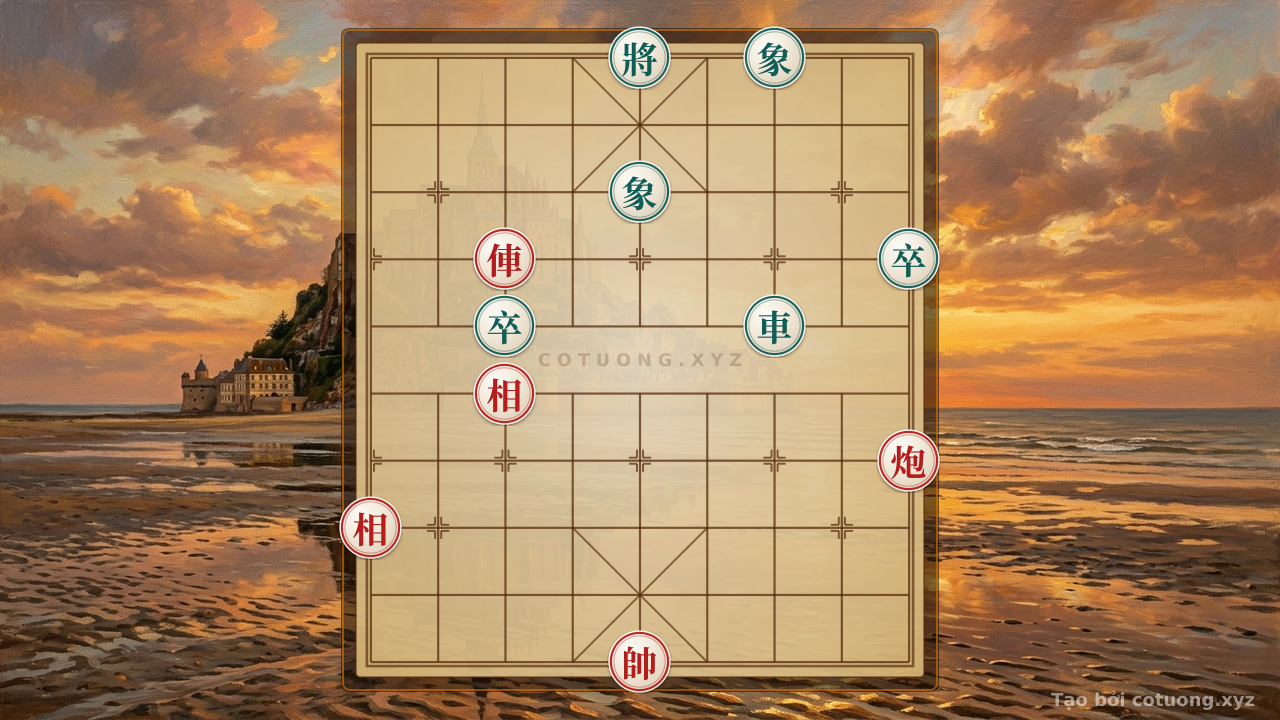 Thế cờ: Xiangqi Defense Tips: Countering the Threat When the King is Exposed and the Red Rook is Menacing — Cờ Tướng Online