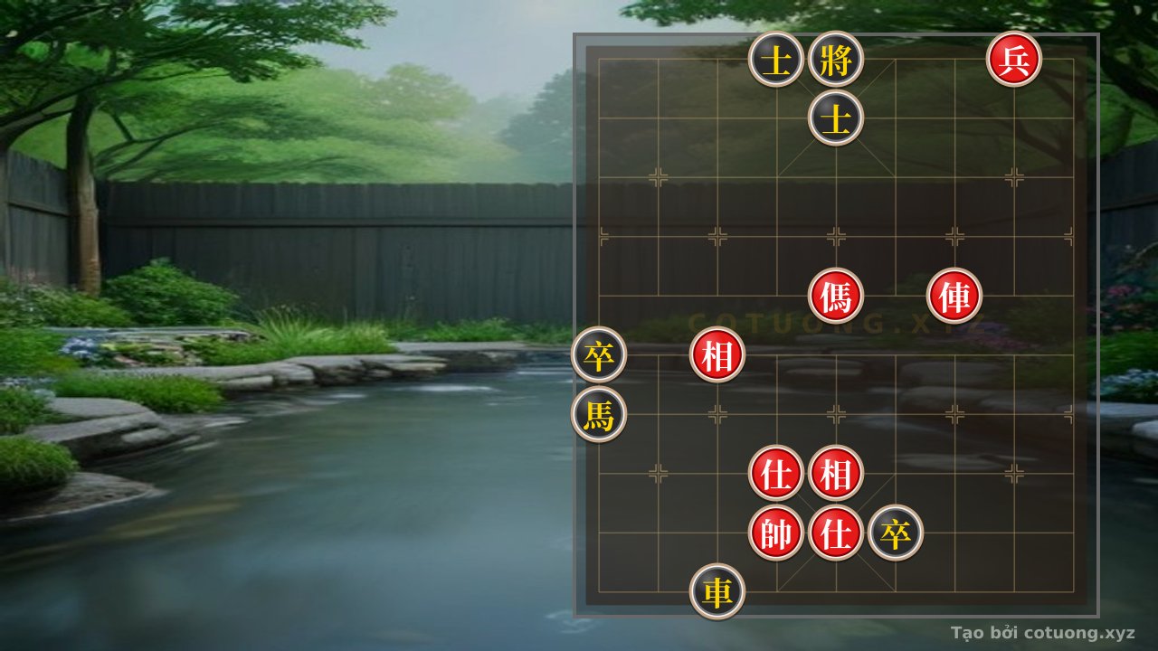 Thế cờ: Vietnamese General's Chess: The 'Collapsing River' Formation - The Mystery of the First Move — Cờ Tướng Online