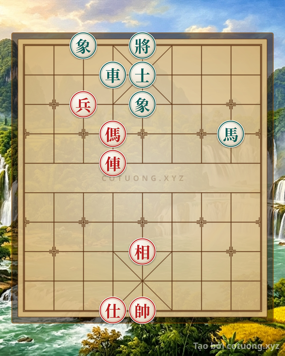 Challenge: Red General Chess: The 'Killing Move' Strategy from Chairman Ho's Common Speech - Learning to Play Xiangqi - Can you solve it?
