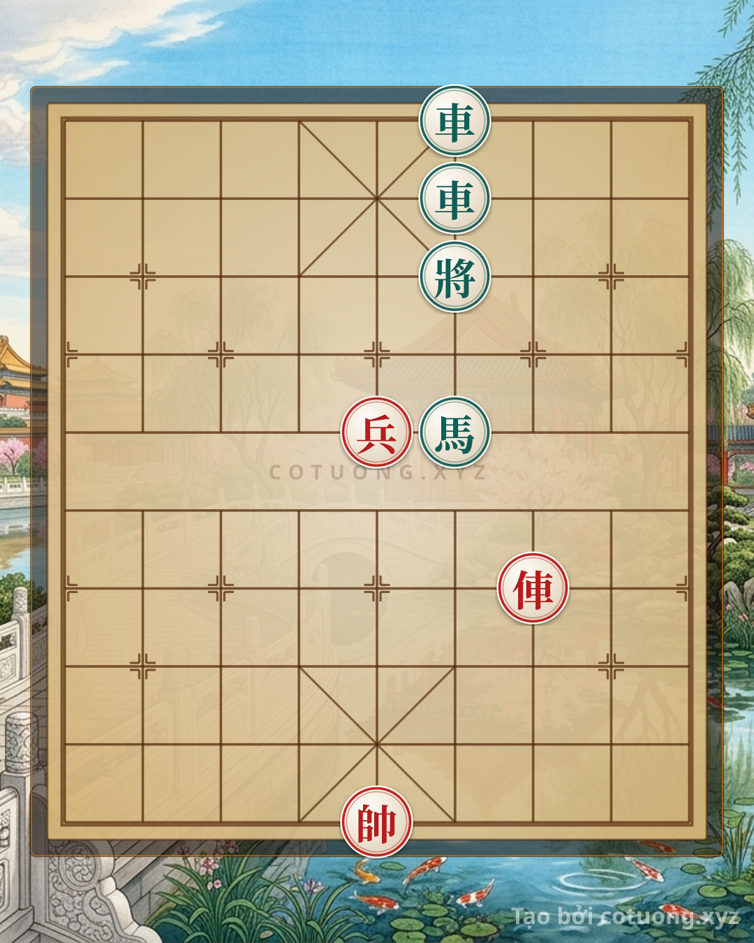 Challenge: Xiangqi: Red's Strategy Wins the 'Black Chariot Kills Red Chariot' Battle - 36 Moves - Can you solve it?