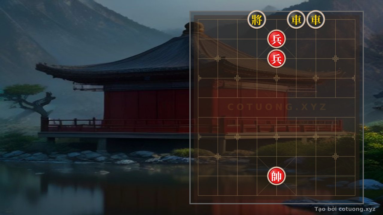 Thế cờ: Xiangqi: Red Strategy Wins - Black Chariot Sacrifice, Red General's Victory — Cờ Tướng Online