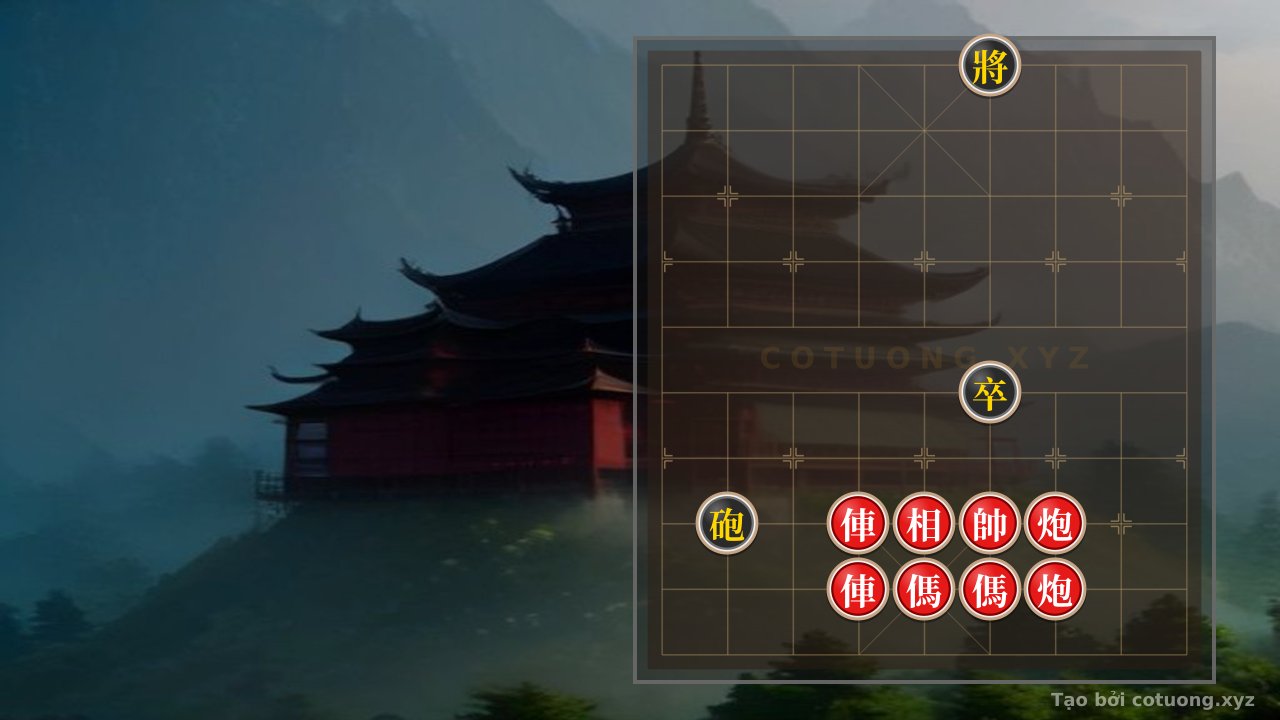 Thế cờ: Xiangqi Opening: Double Horse Legs, Red Cannon Breaking - Tactical Knowledge for the Red Player — Cờ Tướng Online