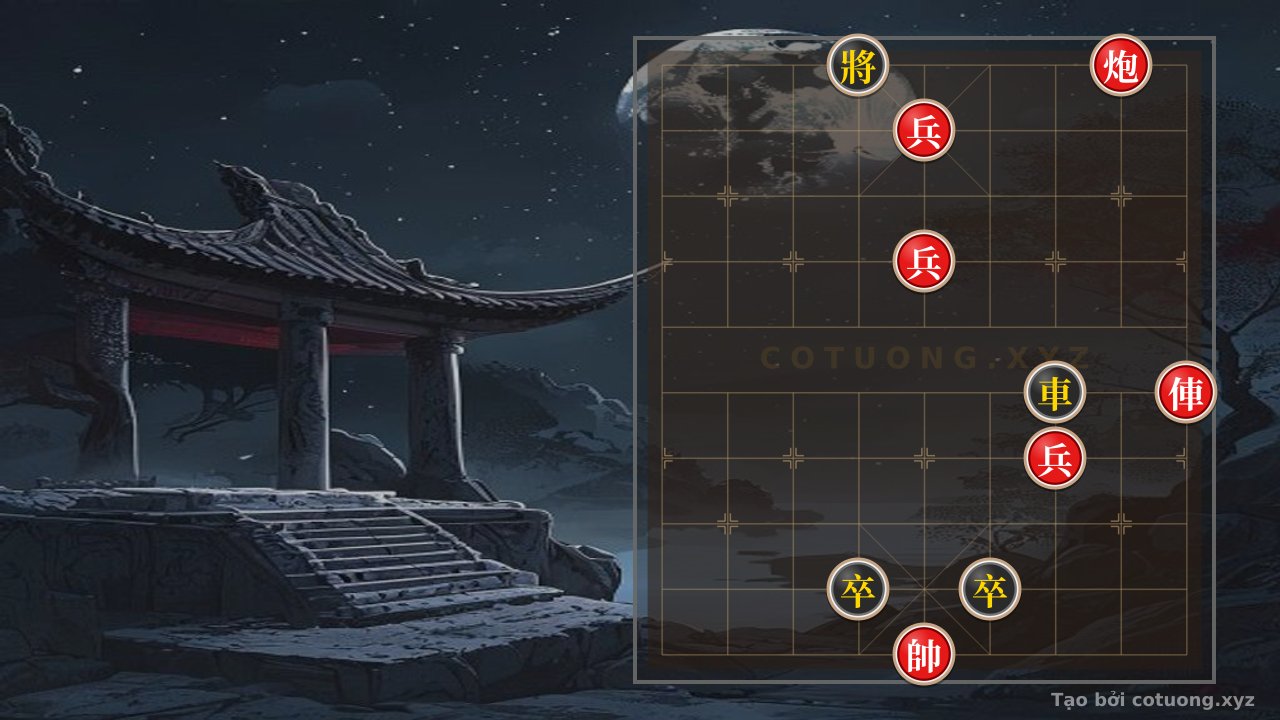 Thế cờ: The Hidden Secrets of Jianghu Chess: The Three-Chariot Cannon Trap That Checkmates the Black General in One Fateful Move — Cờ Tướng Online