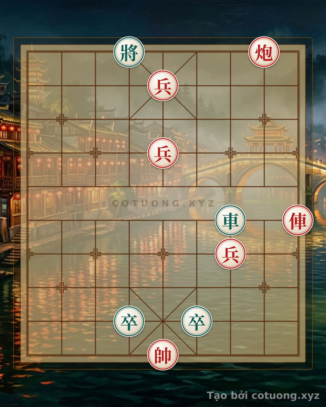 Challenge: The Hidden Secrets of Jianghu Chess: The Three-Chariot Cannon Trap That Checkmates the Black General in One Fateful Move - Can you solve it?