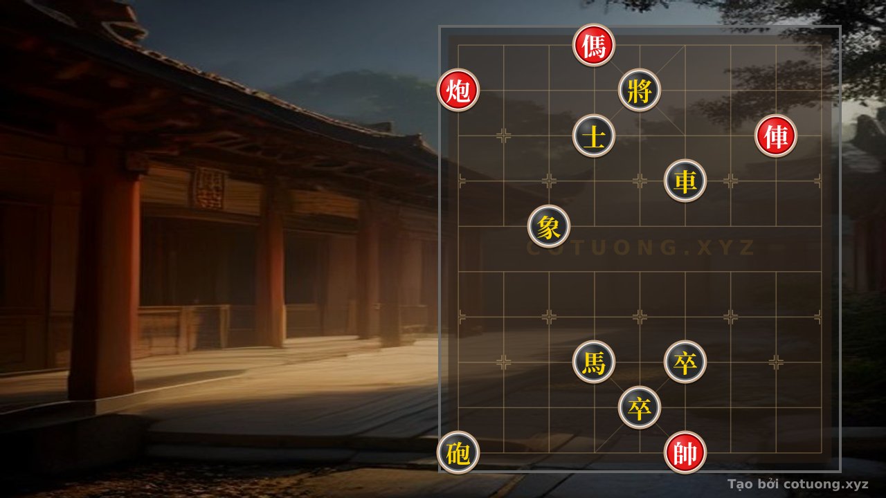 Thế cờ: The Red Invasion: Cannon 6 and Horse 10 Penetrate the Black Defense, ChallengingTactics — Cờ Tướng Online