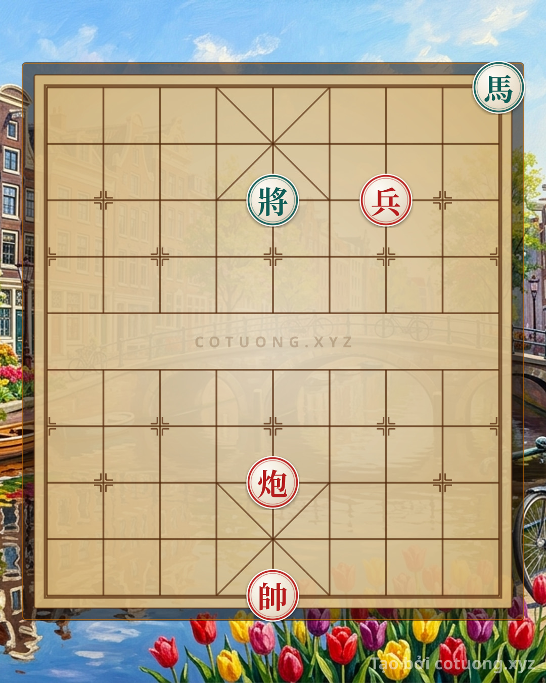 Challenge: Defusing the Red Cannon's Threat: A Refined Defense Strategy for the Black General - Can you solve it?