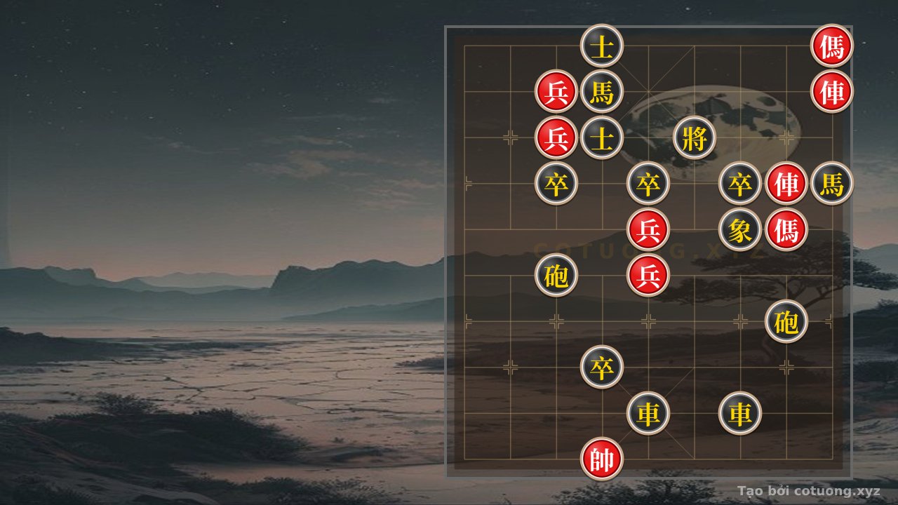 Thế cờ: Xiangqi: Mastering the Defense Against the 'Double Horse Legs' Opening — Cờ Tướng Online