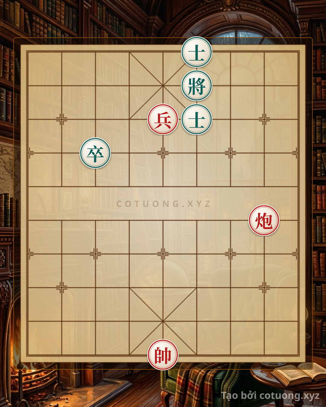 Challenge: Red Cannon's Dominant Strategy: The 'Double Advisor vs. Soldier' Tactic in Legendary Xiangqi - Can you solve it?