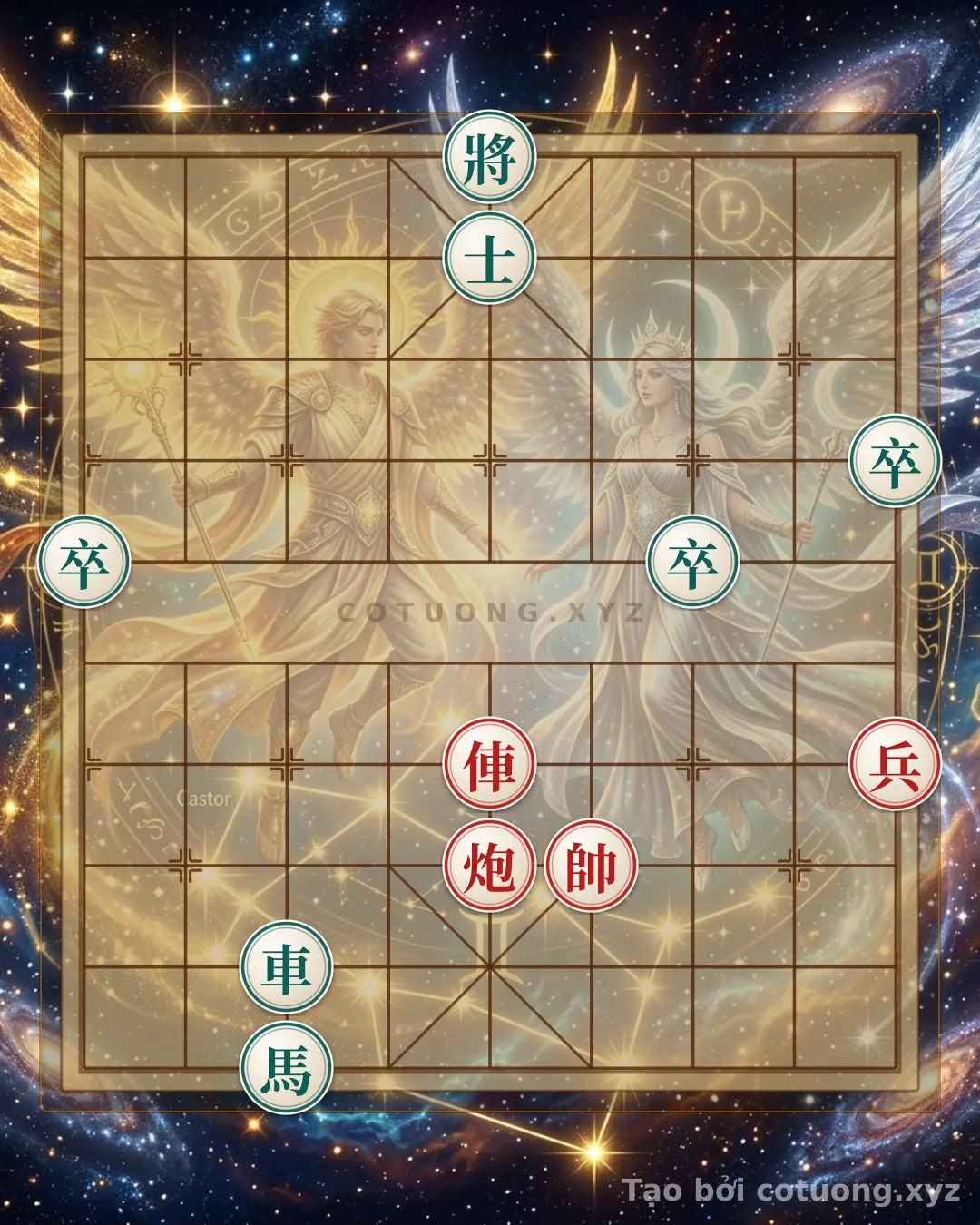Challenge: Xa pháo hiệp lực trảm tướng - Can you solve it?