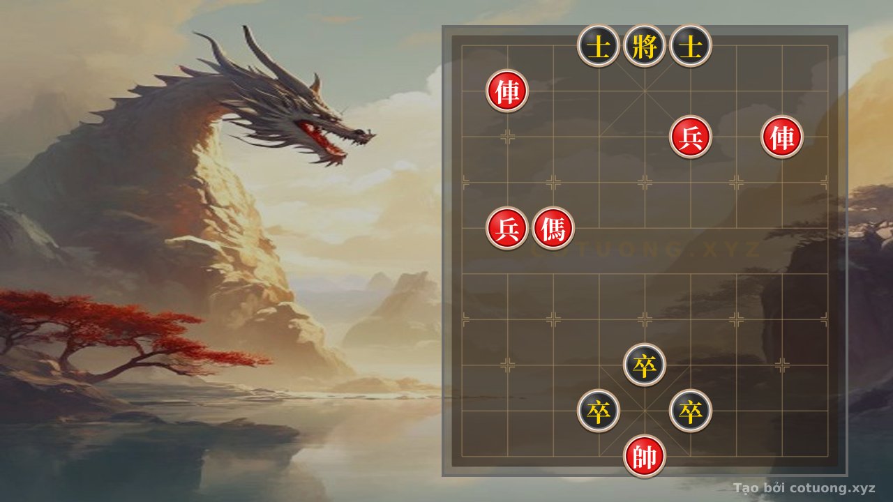 Thế cờ: Red General Chess: Strategy 'Double Rook Straight Attack' - Secret Tactics for Sudden Assault — Cờ Tướng Online