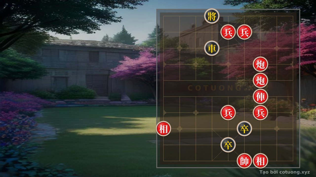 Thế cờ: The Secret to Breaking the Black Rook Formation with Two Red Cannons and Four Pawns: A Sorrowful Strategy for Beginners — Cờ Tướng Online