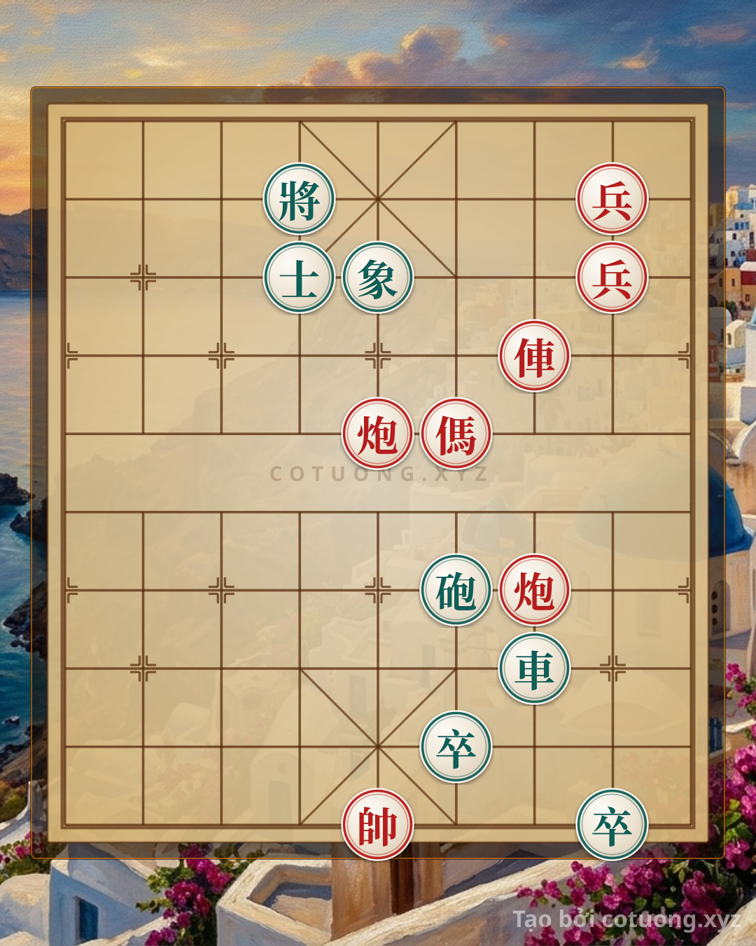 Challenge: The Board of the Immortal King: The Art of Defensive Counterattack in the Most Perilous Xiangqi Formation - Can you solve it?