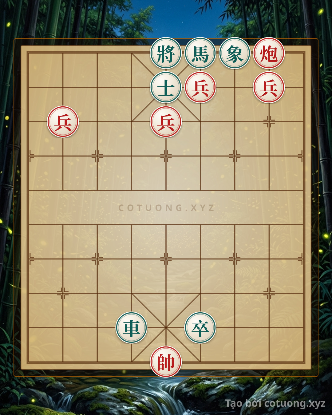Challenge: The Secret of the Red Cannon's 4 Pawns: A Classic Endgame You Haven't Seen! - Can you solve it?