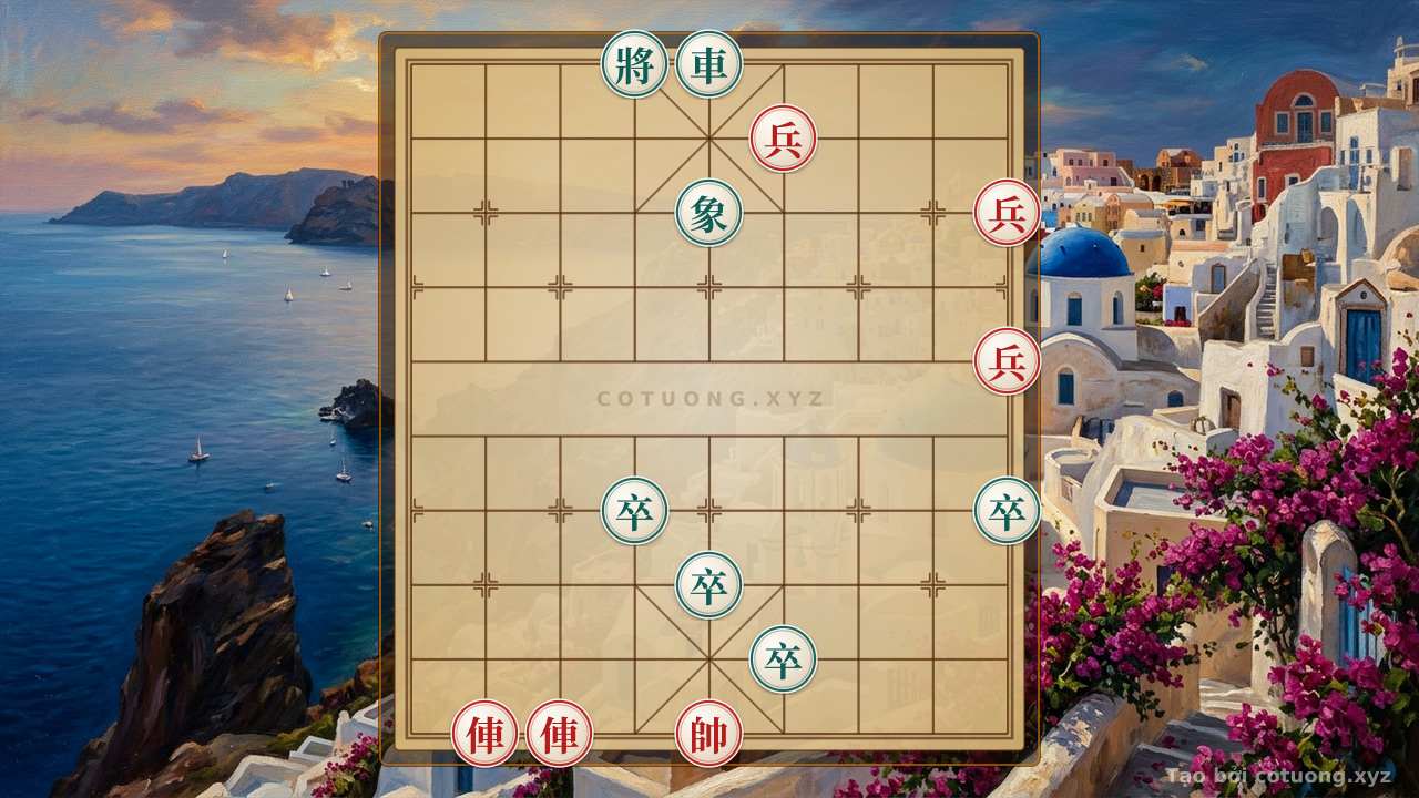 Thế cờ: The Mystery of the 2 Rooks vs. 3 Pawns vs. Rook 4 Pawns Elephant Formation: Decisive Tactics in Traditional Checkmate | In-Depth Analysis in Classical Style — Cờ Tướng Online
