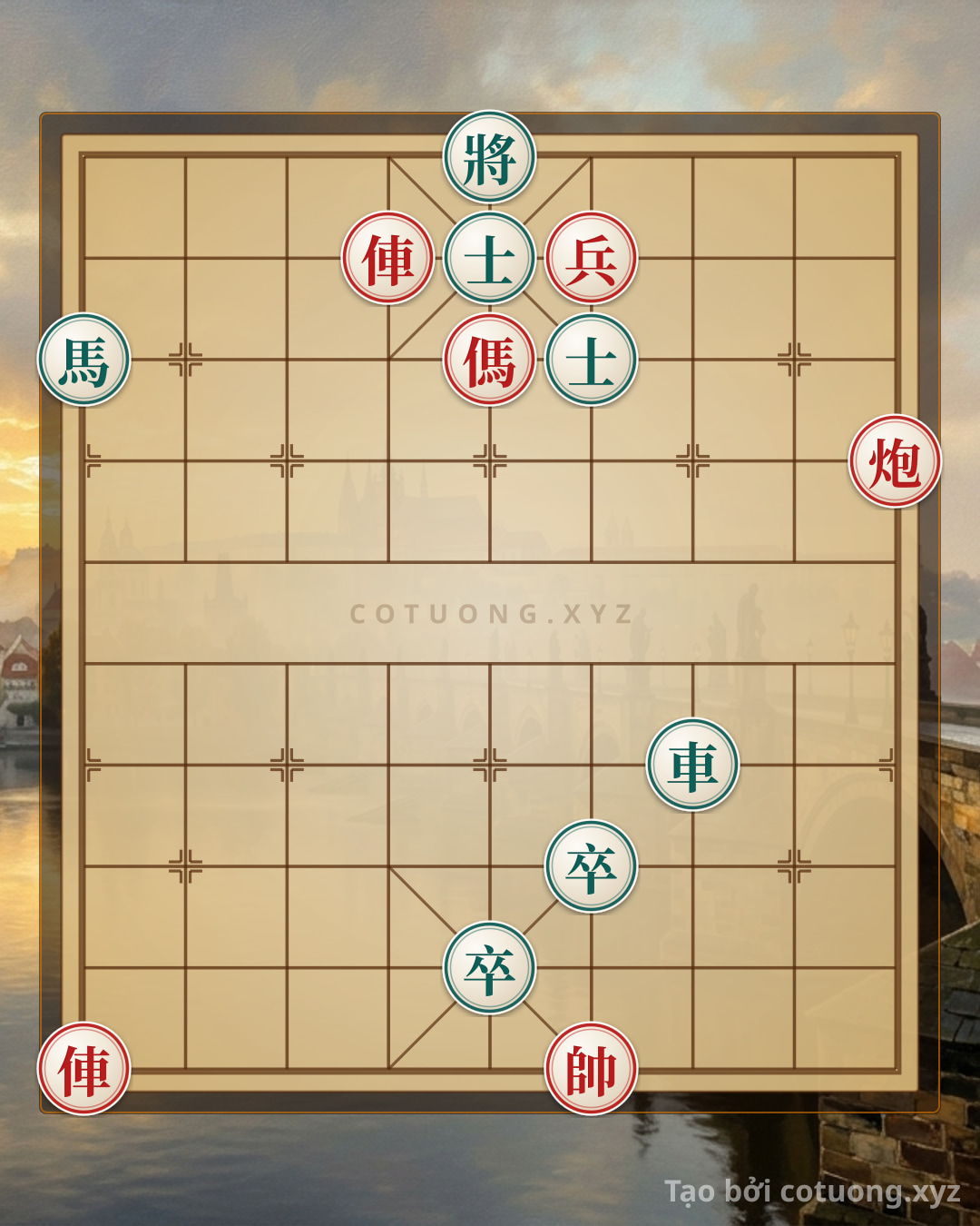 Challenge: Red General Breaks Black: 