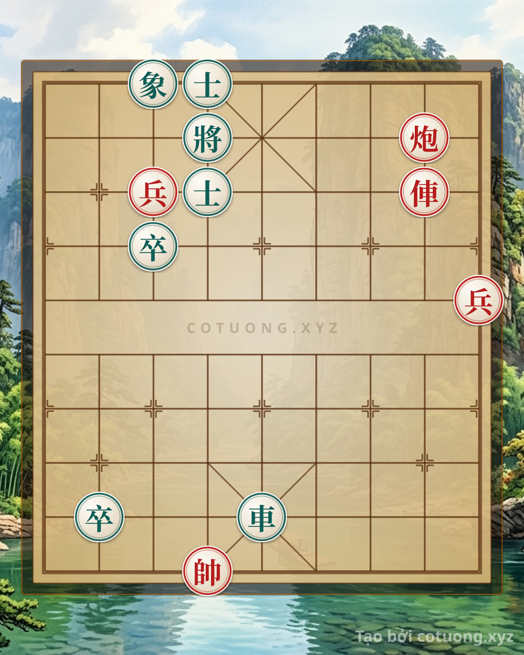 Challenge: Xiangqi: The Mystery in the Fog - Black's Counterattack from File 2 - Can you solve it?