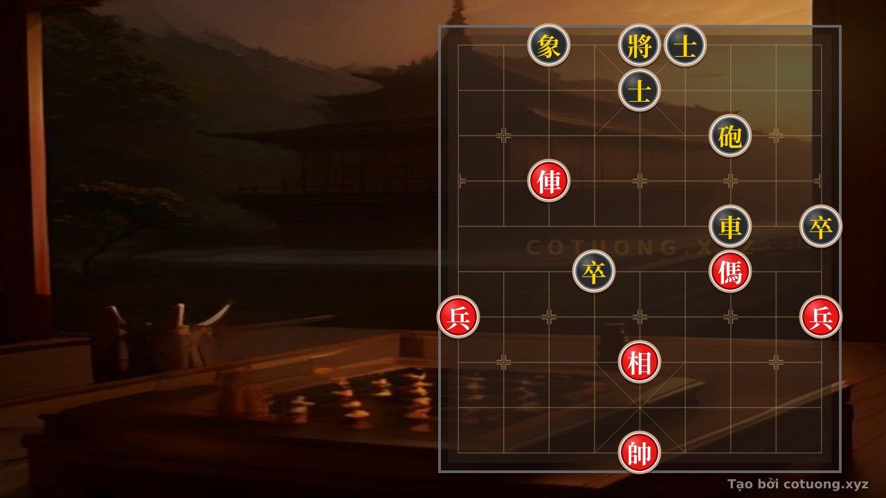 Thế cờ: The 'Cannon Checkmate' Formation - A Subtle Defensive Strategy in Chinese Chess — Cờ Tướng Online