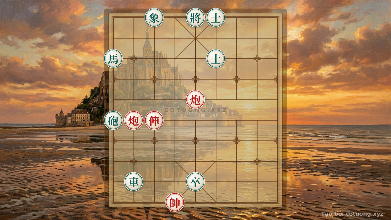 Thế cờ: Xiangqi: The Red Cannon Strategy You Must Know — Cờ Tướng Online