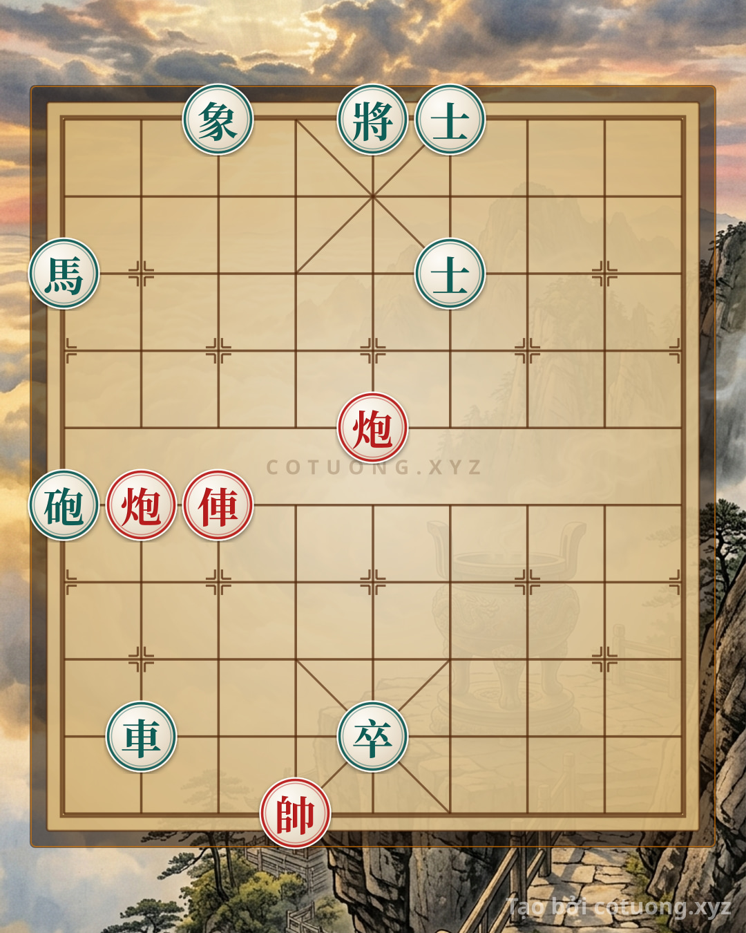 Challenge: Xiangqi: The Red Cannon Strategy You Must Know - Can you solve it?
