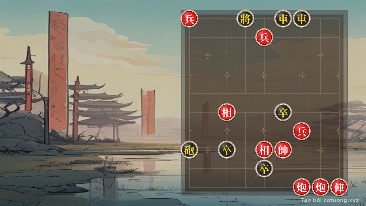 Thế cờ: Analyzing Black's Winning Strategy: The Secret to Countering the 'Red Rook on 9th File, 10th Rank' Pressure - Free Chinese Chess Online — Cờ Tướng Online