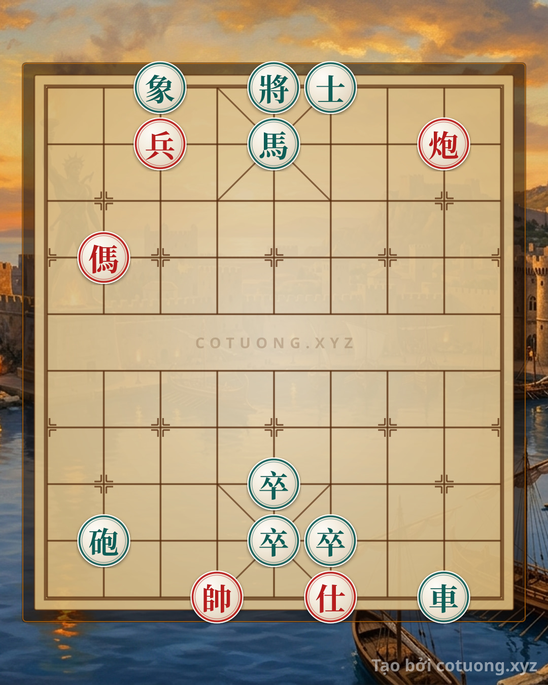 Challenge: Red's Sacrifice Strategy: Deceiving the Opponent in the Difficult General Position - Can you solve it?