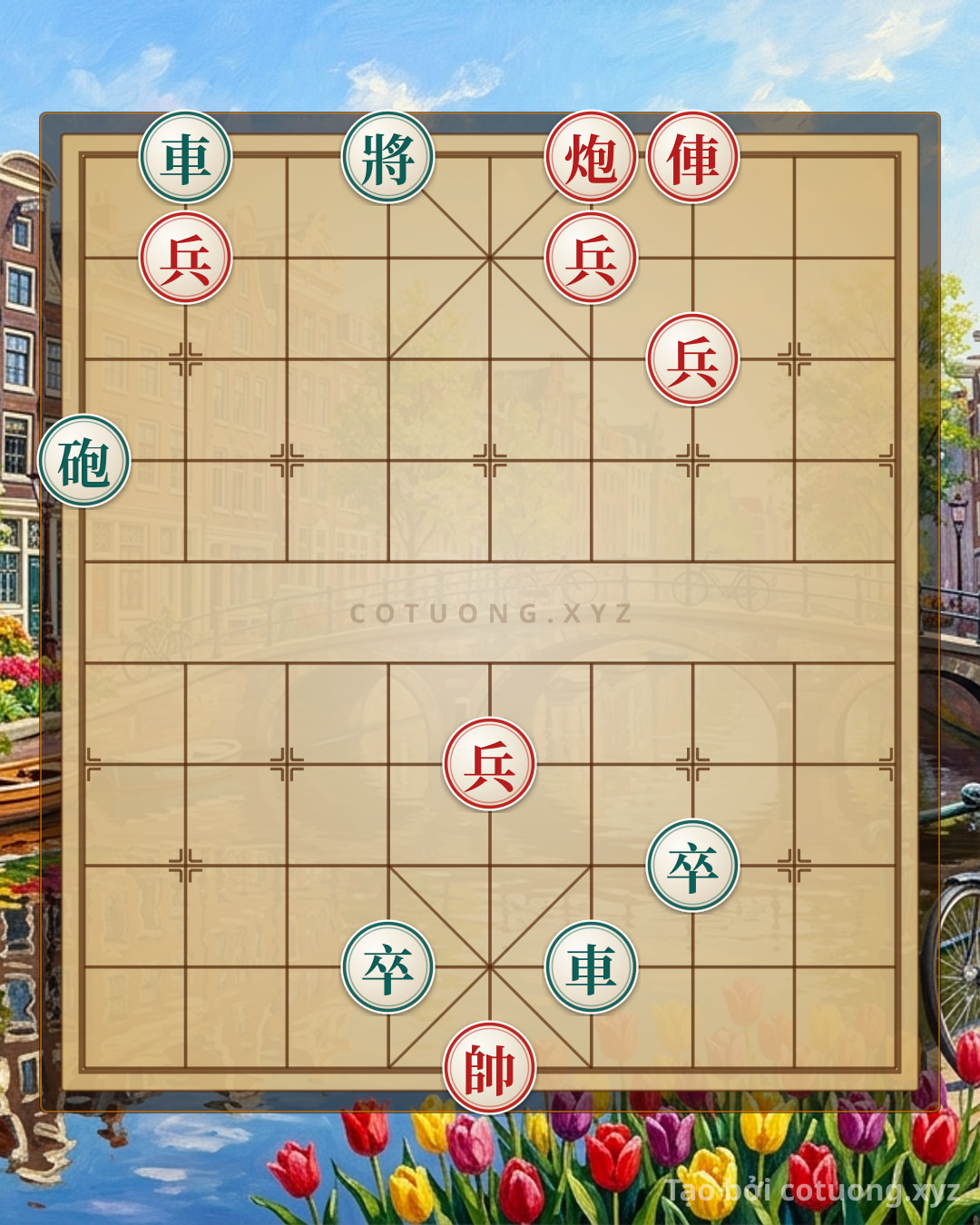 Challenge: Red General Chess: Rook's Hidden Threat - Deep Analysis of the Position - Can you solve it?