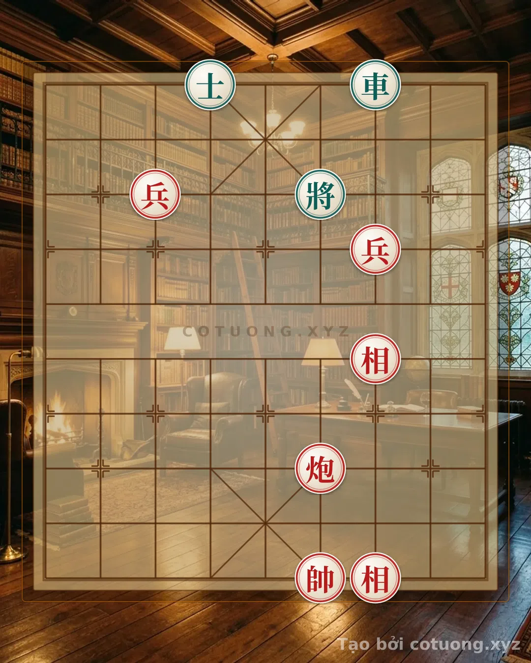 Thế cờ: Modern Xiangqi: Red's Strategy to Attack Black's Elephant on File 7 in the 1/10 Opening — Cờ Tướng Online