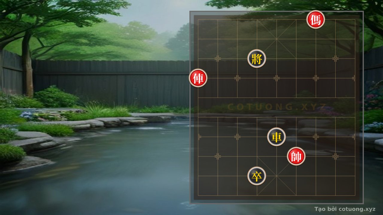 Thế cờ: Xiangqi (Chinese Chess) Endgame: 