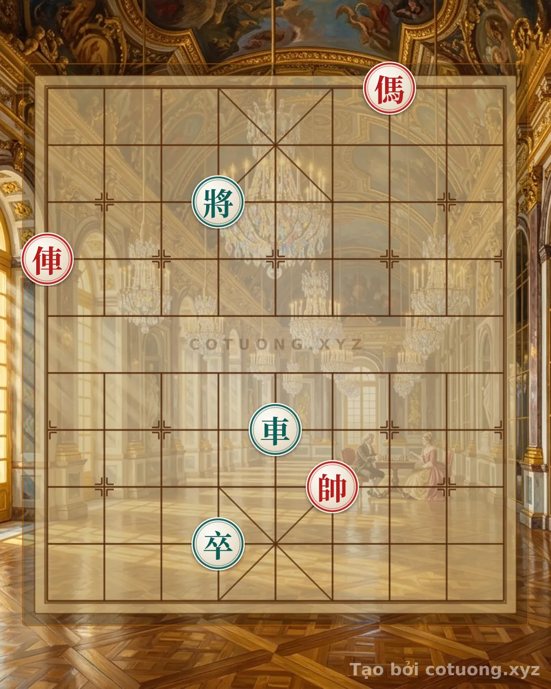 Challenge: Xiangqi (Chinese Chess) Endgame: 