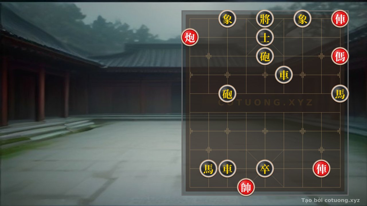 Thế cờ: The Legendary Endgame: How Red's 2 Rooks and 1 Cannon and Horse Defeat Black's 2 Rooks, 2 Cannons, and 2 Horses — Cờ Tướng Online