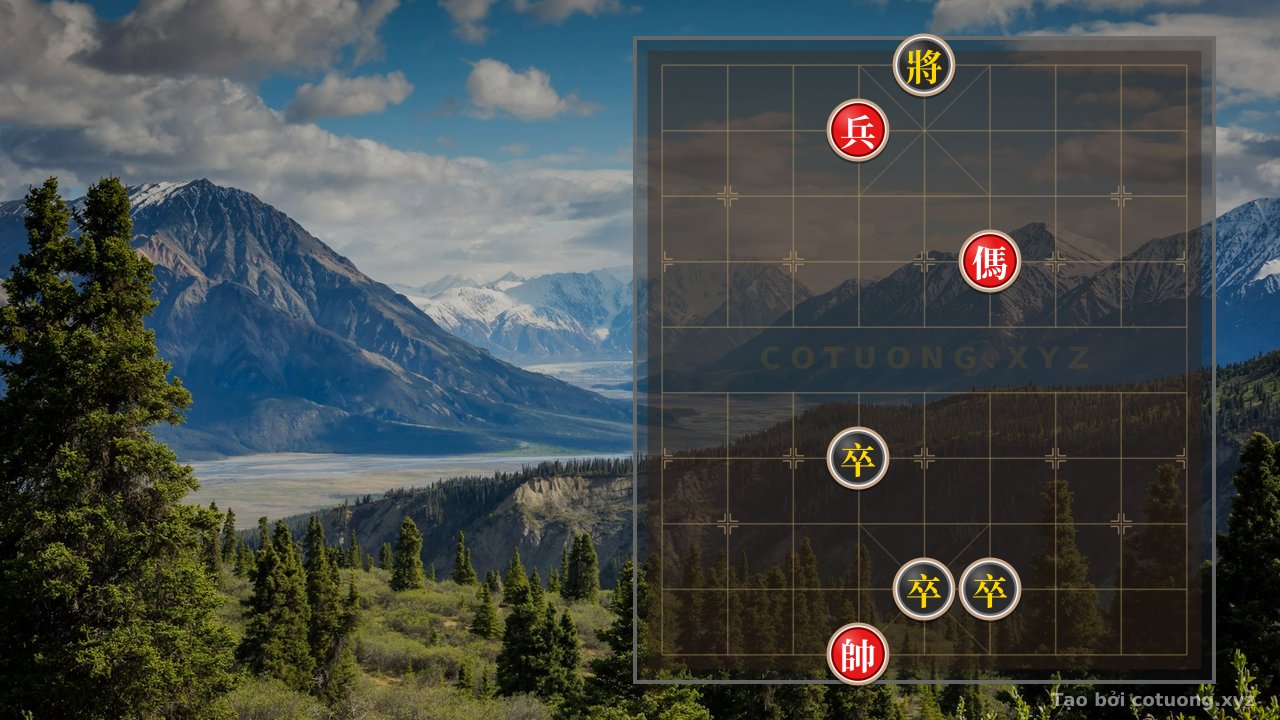 Thế cờ: Red Horse Transformation: Strategy to Checkmate Black in 5 Moves — Cờ Tướng Online