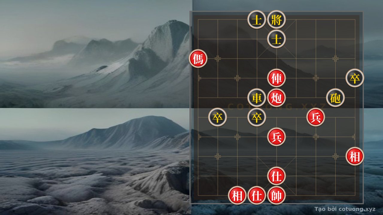 Thế cờ: Divine Phoenix White Turret: The 'Black Chariot Advances to File 4' and 36 Hidden Moves — Cờ Tướng Online