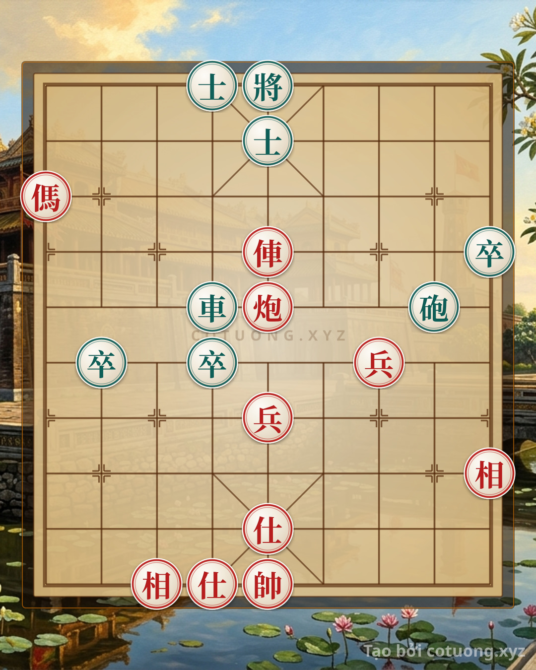 Challenge: Divine Phoenix White Turret: The 'Black Chariot Advances to File 4' and 36 Hidden Moves - Can you solve it?