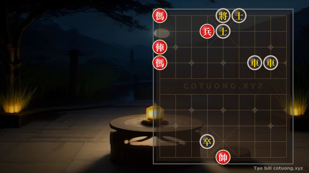 Thế cờ: The Trap of the Illusionary Horse and the Fatal Moves in Xiangqi - Analysis of Peak Positions — Cờ Tướng Online