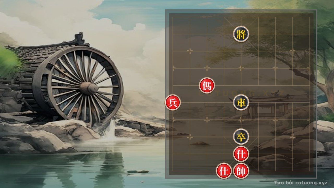 Thế cờ: Red Horse Ngọa Tào: Patience and Turning Point Tactics on the Chessboard — Cờ Tướng Online
