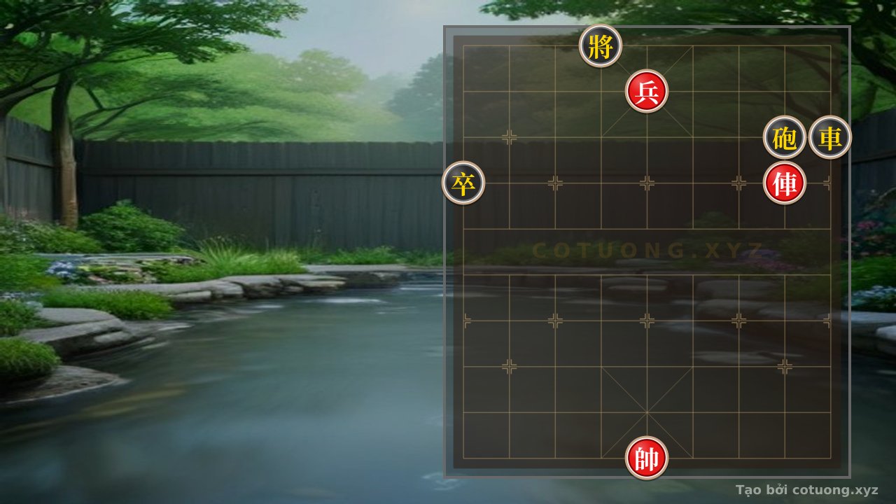 Thế cờ: Xiangqi Pro Tips: Red Chariot and Pawn Crush Black Cannon Pawn - Learn Chess with AI Master — Cờ Tướng Online