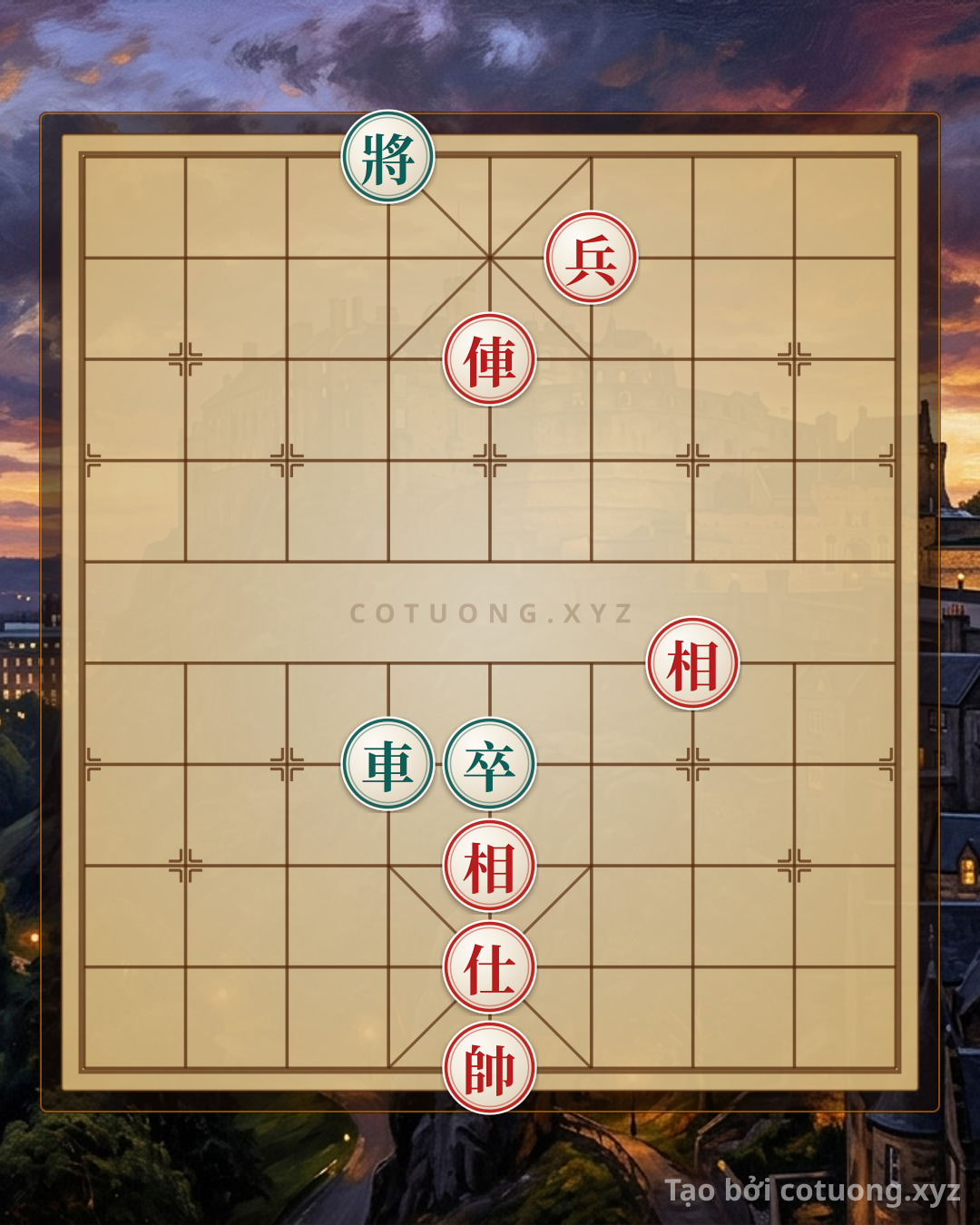 Challenge: Red Rook Cannon Advisor 2 Bishops vs Black Rook Cannon: Defensive Counterattack Tactics in a Brutal Endgame - Can you solve it?