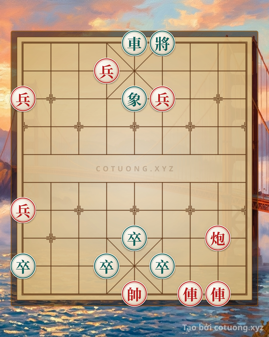 Challenge: Red General: Black Chariot Strategy on File 5 Rank 10 - The Secret to Breaking the Formation - Can you solve it?