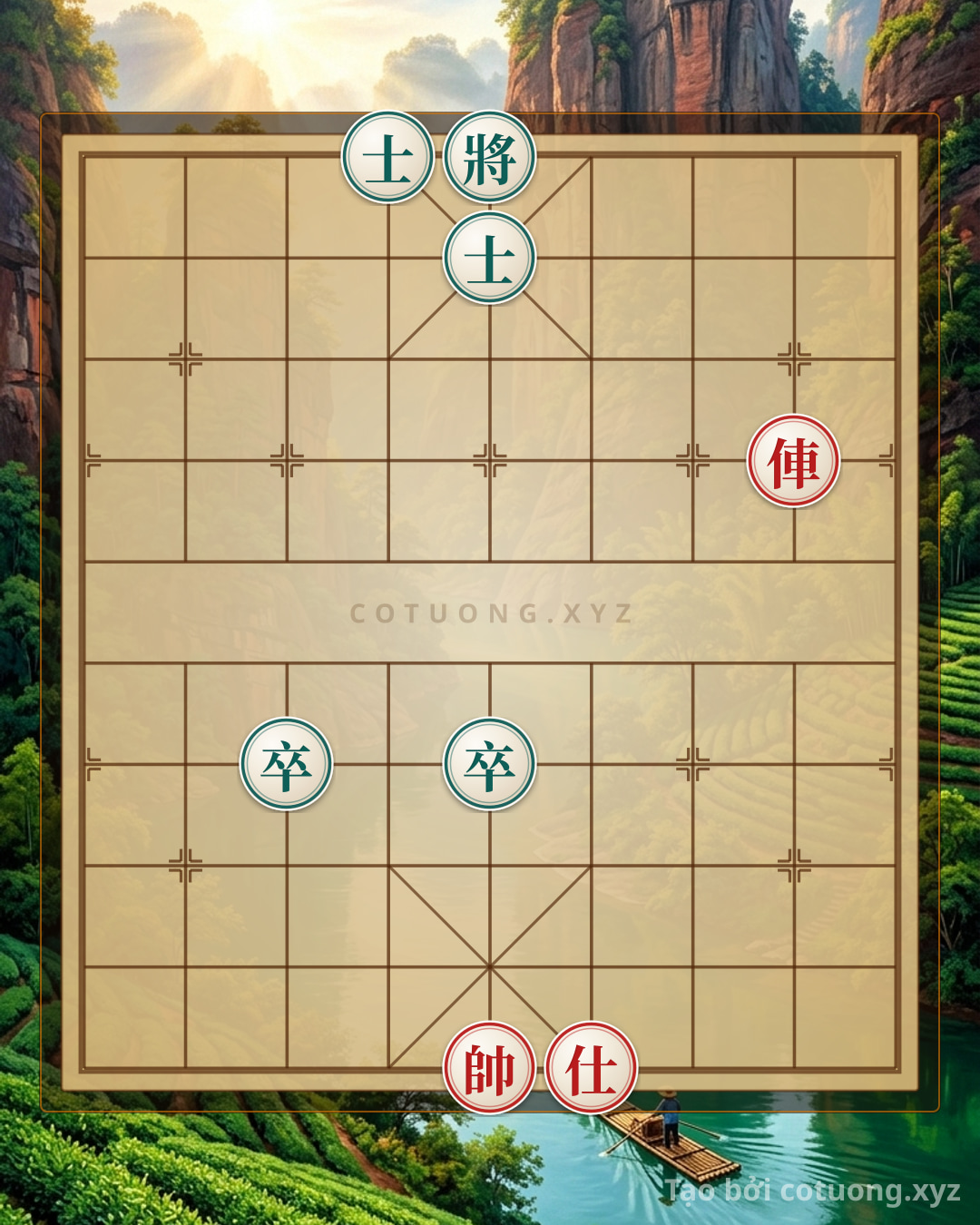 Challenge: THE RULE OF 'RED CHARIOT OPENING 2 FILES STRAIGHT' - Defensive and Counterattacking Secrets to Reverse the Game in Xiangqi - Can you solve it?