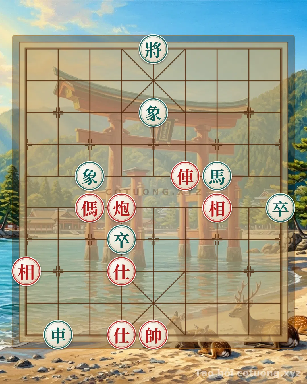 Challenge: Mystical General: When the Chariot, Cannon, and Horse Dance Across the Battlefield - The Secret Move to Defeat Two Black Pawns in One Move? - Can you solve it?